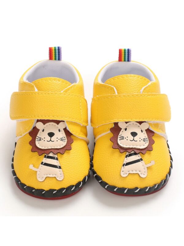 Baby Lion Velcro Shoes