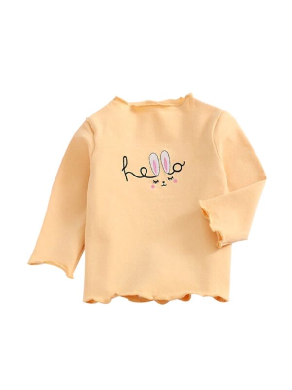 Infant Toddler Girl Rabbit Top