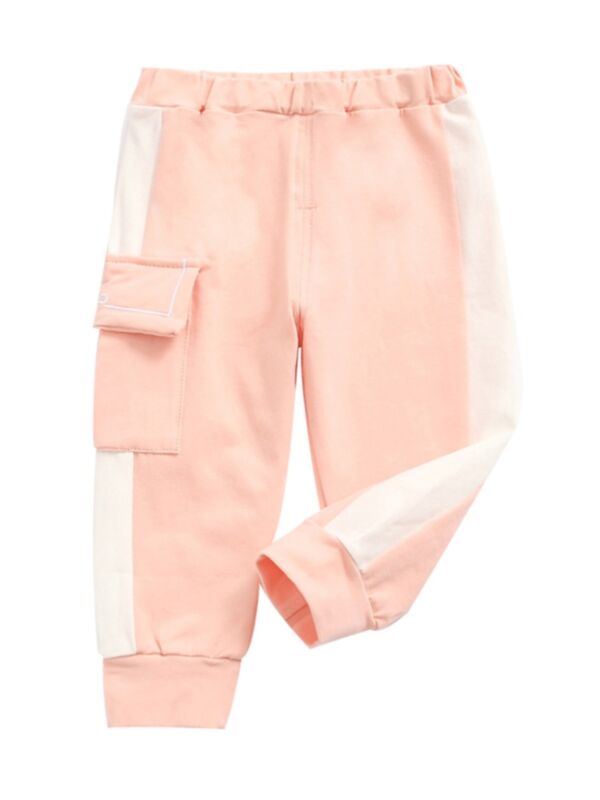 Baby Color Blocking Cargo Trousers