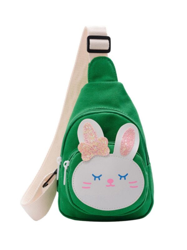 Kid Girl Sequins Rabbit Crossbody Bag