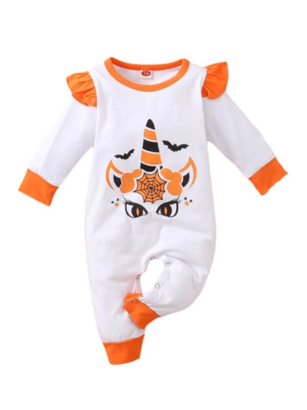 Baby Halloween Unicorn Jumpsuit