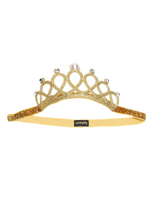 Toddler Girl Sequins Crown Headband