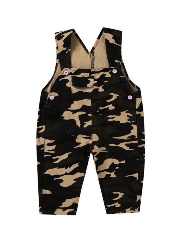 Baby Boy Camouflage Overall Pants