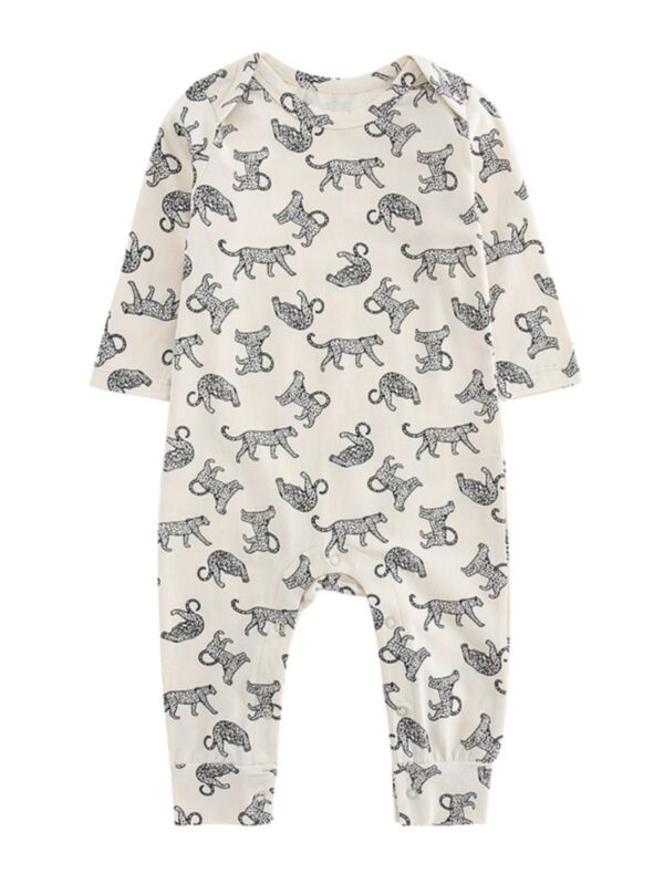 Baby Leopard Jumpsuit
