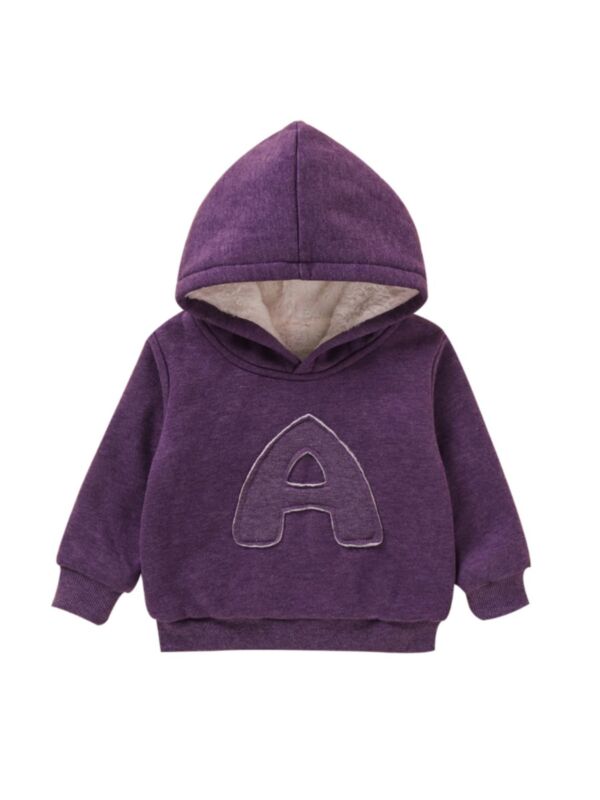Kid Casual Hooded Sweatshirt