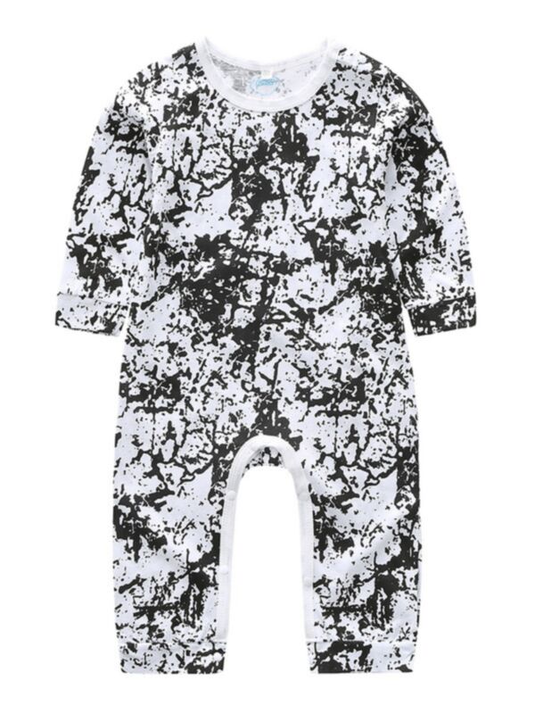 Baby Print Overall Jumpsuit