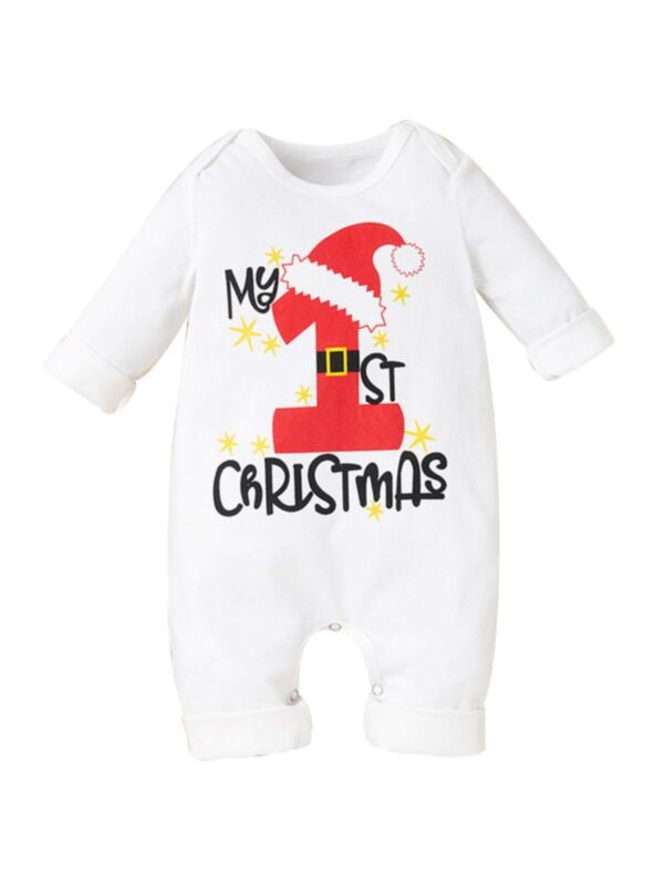 Infant My First Christmas Jumpsuit