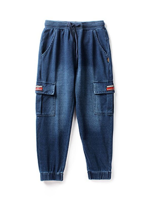 Kid Boy Flap Pocket Jeans