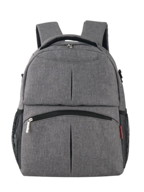 Multifunctional Solid Color Mummy Diaper Bag Backpack