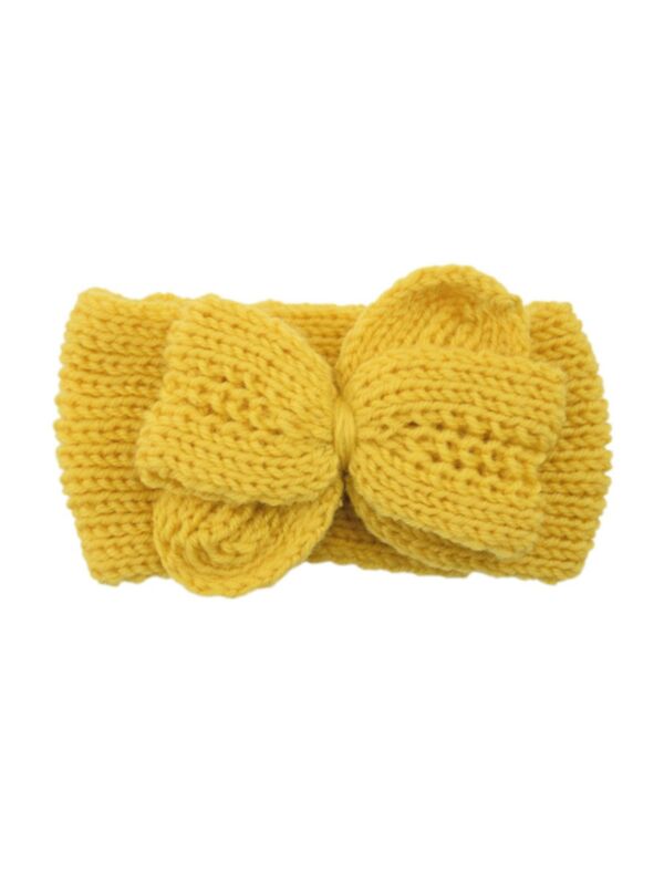 Baby Bow Decor Plain Headband