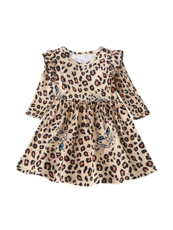 Kid Girl Leopard Dress