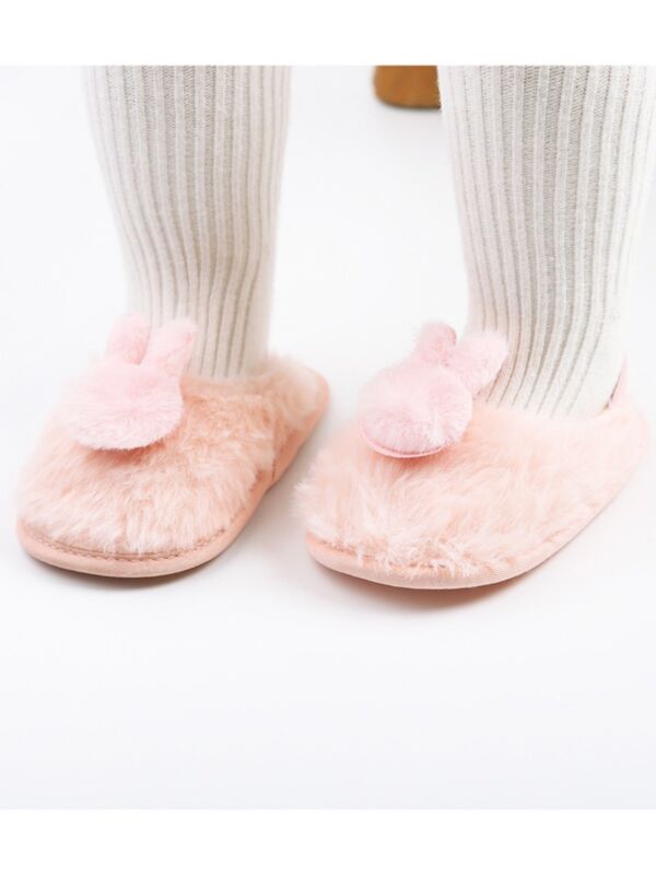 Baby Girl Faux Fur Sandals 