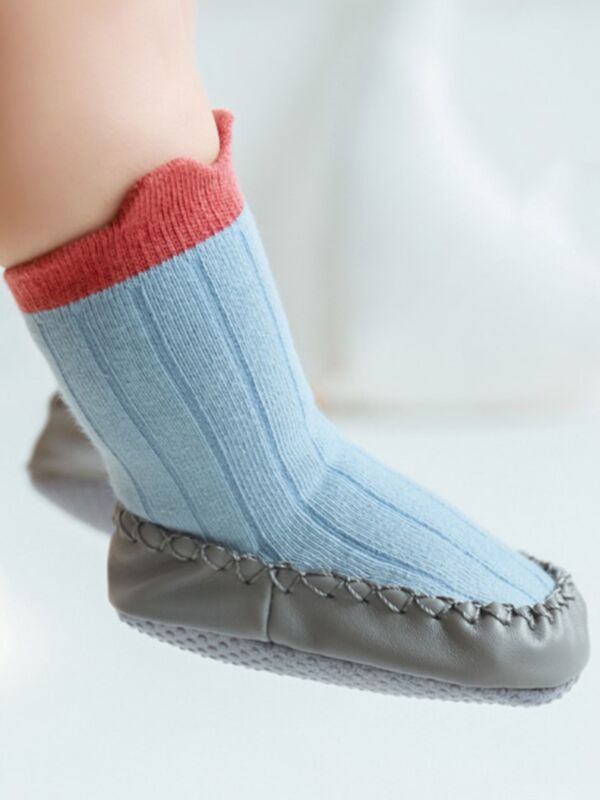 Baby Colorblock Floor Socks