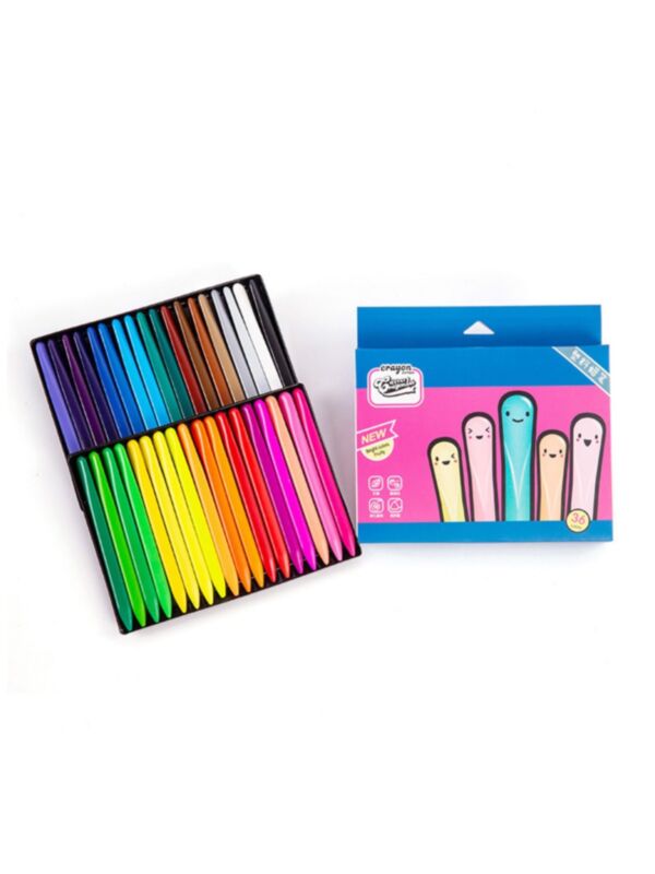 36 Colors Crayons Set
