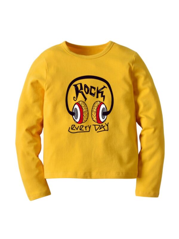 Kid Unisex Earphone T-shirt