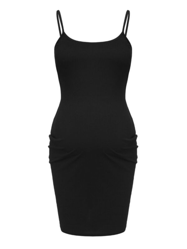 Maternity Solid Color Cami Dress