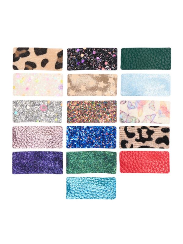 16 Pieces Hair Clips Set for Little Girls