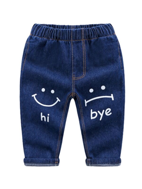 Little Boy Hi Bye Jeans