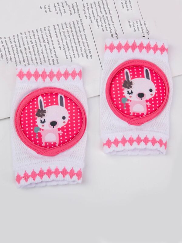 Baby Cartoon Mesh Safety Knee Pads