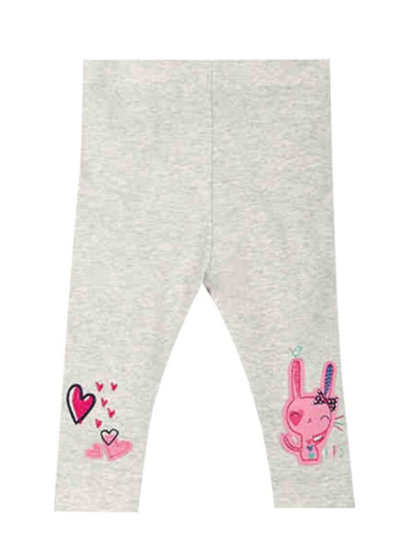 Kid Girl Rabbit Love Heart Legging Pants
