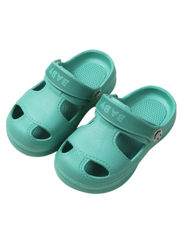 Baby Toddler Solid Color Slippers