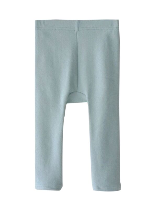 Baby Girl Solid Color Pants