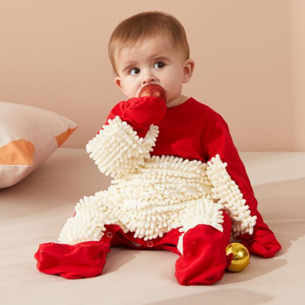 3-12M Baby Mop Crawling Romper Solid Color Onesies Baby Wholesale Clothing KKHQV492183