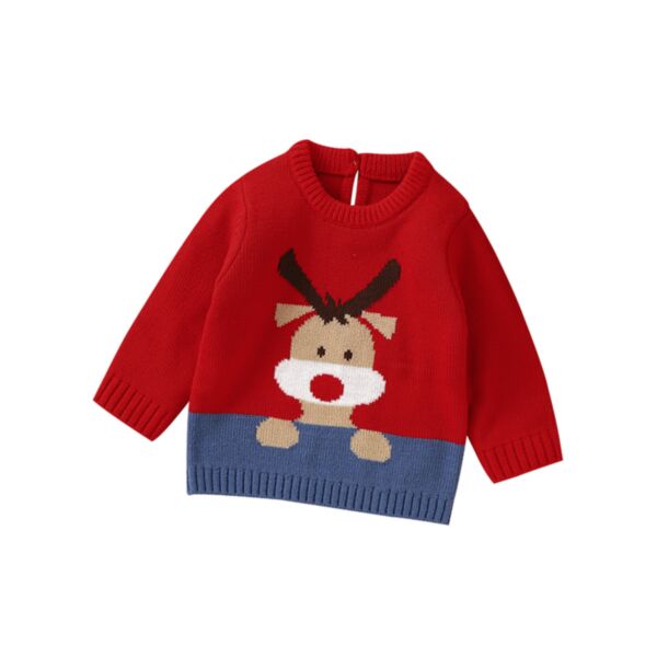 6M-3Y Baby Cartoon Knitted Sweater Wholesale Baby Boutique Clothing KCLV385117753