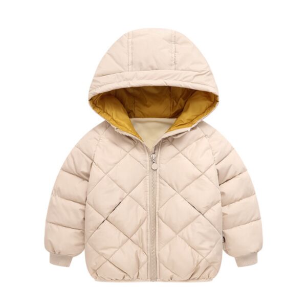 2-7Y Toddler Solid Color Down Cotton Jackets Wholesale Boy Boutique Clothes KCV387684