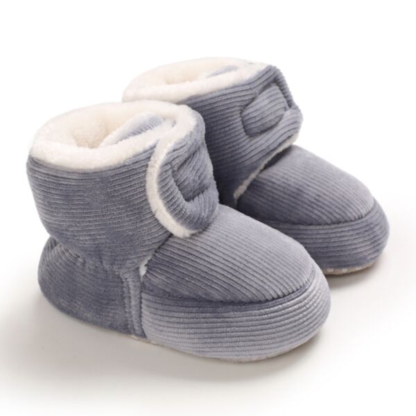 3-18M Baby Solid Color Thickened Snow Boots Wholesale Accessories Vendors KSHOV387577
