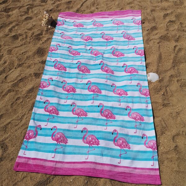 Animal Print And Striped Bath Beach Towel Washcloth Kid Wholesale Accessories KKHQV492382