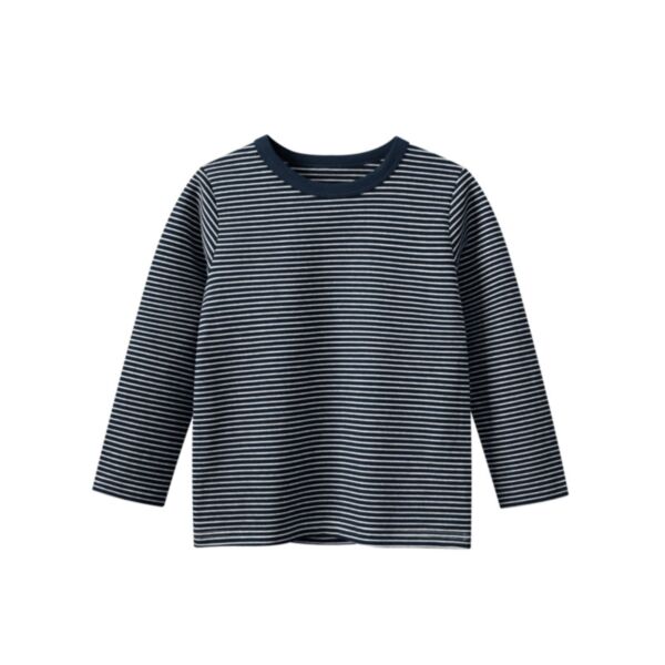 18M-9Y Toddler Boys Striped Long Sleeve Tops Wholesale Boys Boutique Clothing KTV387516