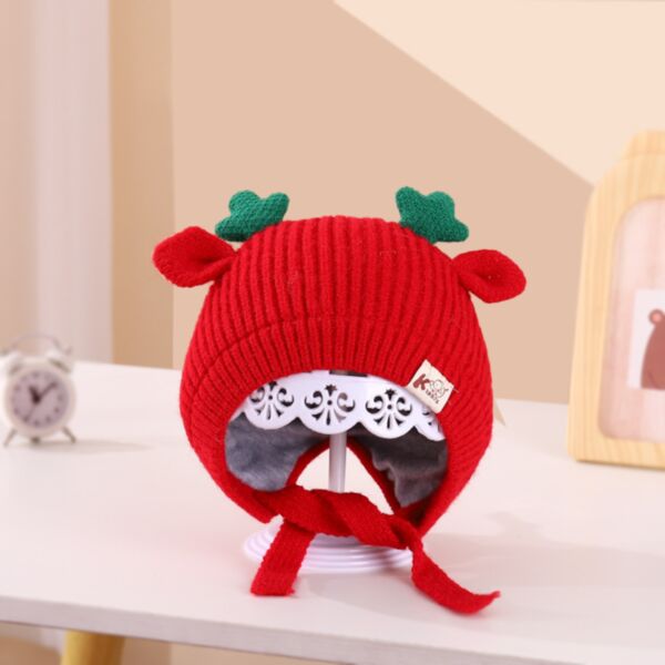 Deer Ear Solid Color Woolen Hats Kid Wholesale Accessories KHV491833
