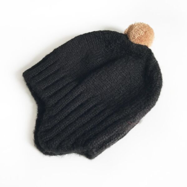 Furball Protective Ear Colorblock Knitwear Fleecce Hat Kid Wholesale Accessories KHV491576