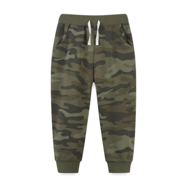 18M-7Y Toddler Boys Camouflage Sweatpants Wholesale Boys Clothing KPV386681