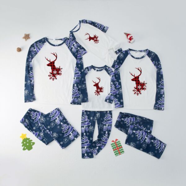 Merry Christmas Family Matching Outfits Wholesale Nightwear Sets Tops & Pants KSV387031