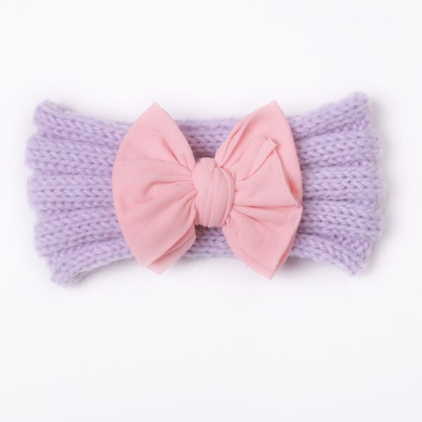 MOQ 2PCS Baby Nylon Bow Wide-Brimmed Headband Baby Accessories Wholesale KHBV387762