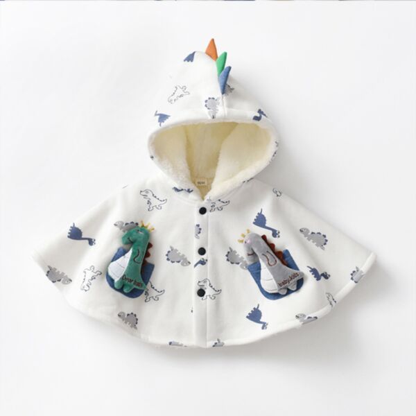 6M-3Y Penguin Dinosaur Cappa With Hat Baby Wholesale Clothing KKHQV492667