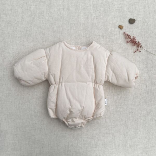 3-18M Cotton Padded Long Sleeve Thicken Jumpsuit Romper Baby Wholesale Clothing KKHQV492685
