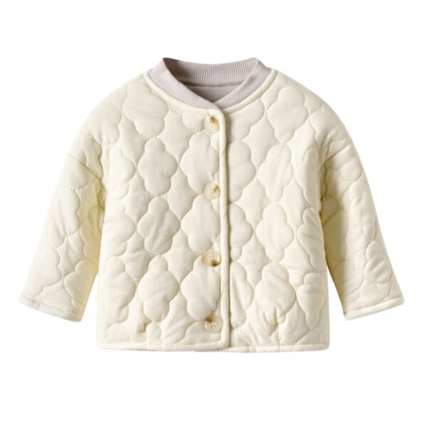 3-24M Cotton Padded Thicken Button Coat Jacket Baby Wholesale Clothing KKHQV492707