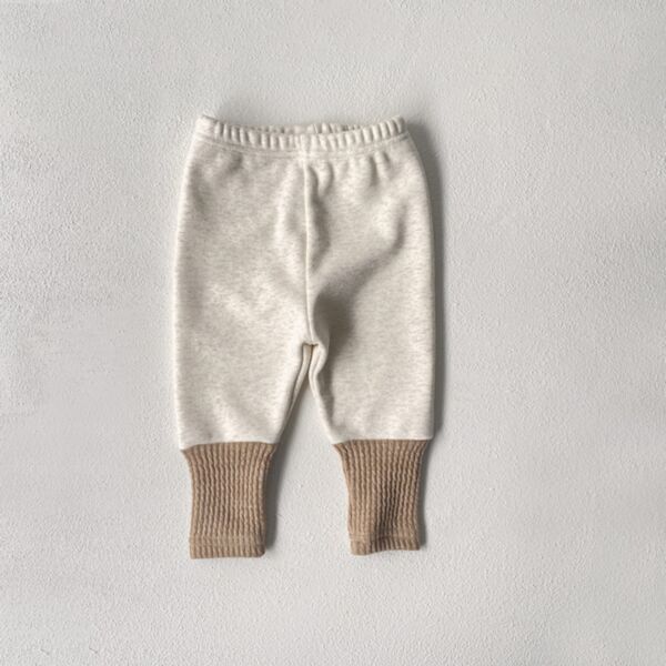 3-18M Colorblock Fleece Leggings Baby Wholesale Clothing KPV492676