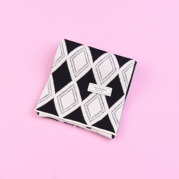 Ringer Print Soft Plaid Warm Scarf Kid Wholesale Accessories KAV492588