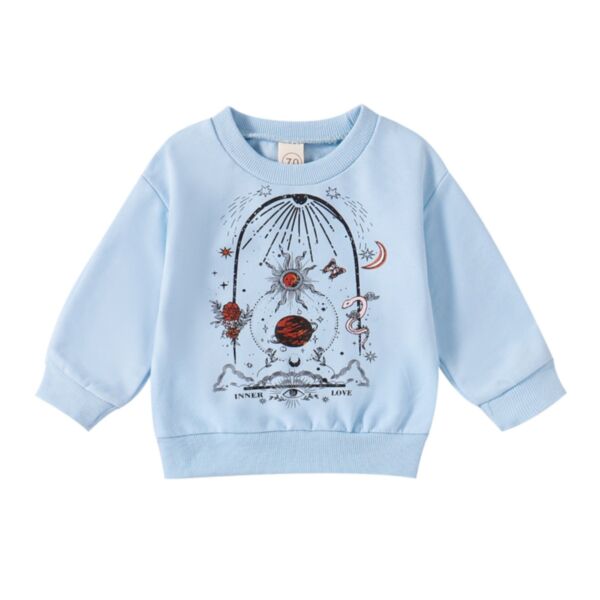 9M-4Y Toddler Boys Long Sleeve Sweatshirts Wholesale Boys Boutique Clothing KTV388268