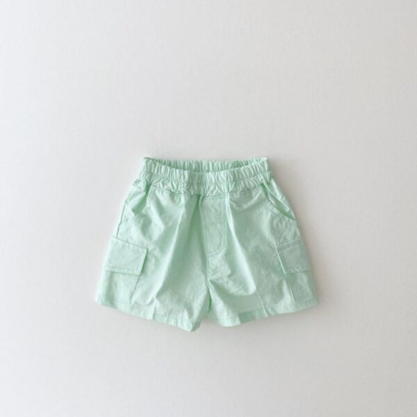 3-24M Baby Candy Color Solid Shorts Wholesale Baby Clothes Suppliers KSHV388485