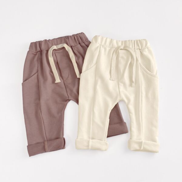 3-18M Baby Solid Color Trousers Wholesale Baby Clothes KPV388473