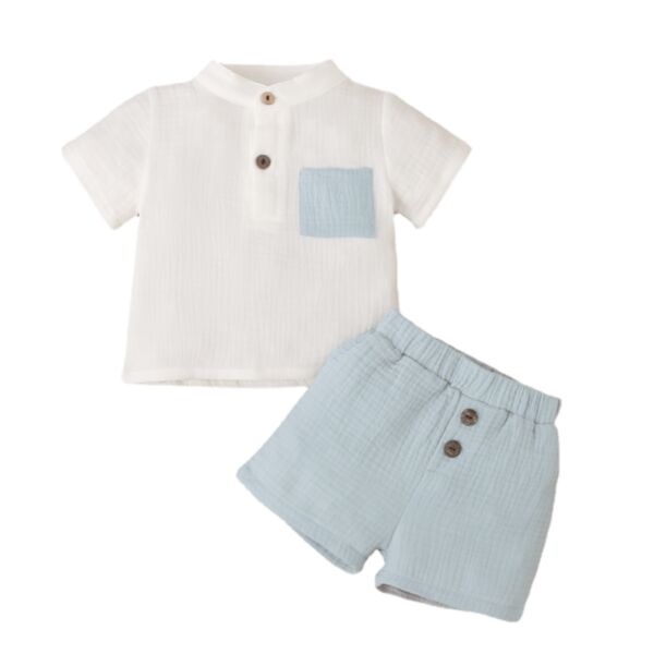 3-24M Baby Boys Sets Shorts Tops & Shorts Wholesale Baby Clothes KSV591640