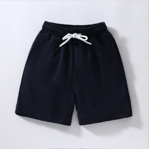 18M-7Y Solid Color Belt Sport Shorts Wholesale Kids Boutique Clothing KSHV493265
