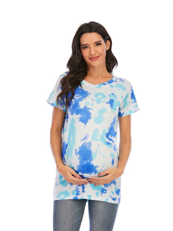 Maternity Tie Dye T-shirt 