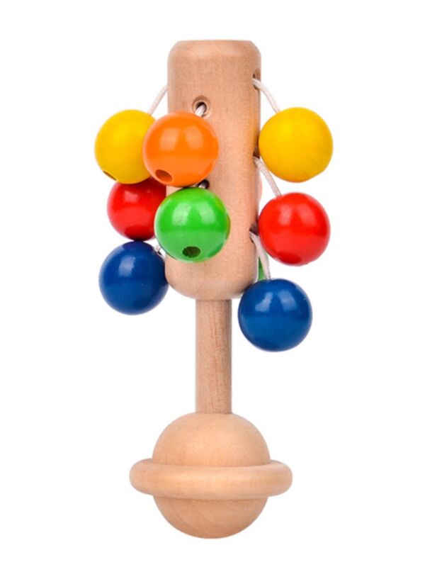 Wooden Ball Rattles Toy