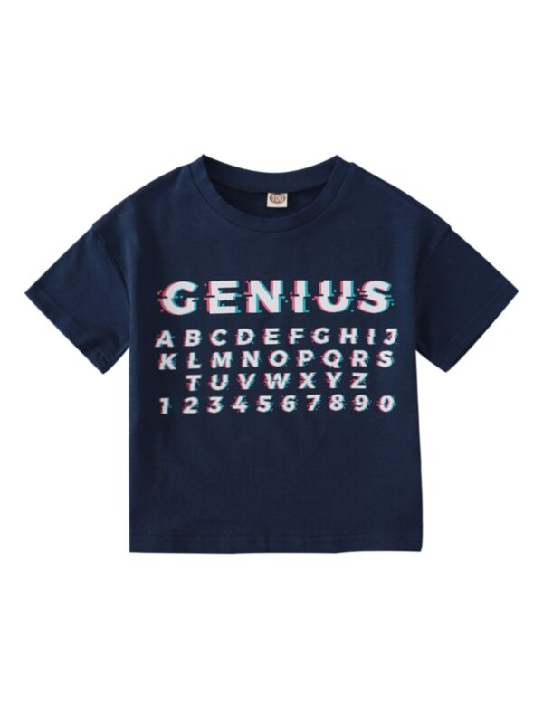 GENIUS Alphabet Kid T-Shirt